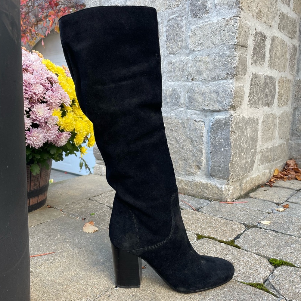 Michael Kors Black Over the Knee Boots